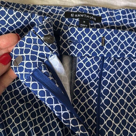 41 Hawthorn Capri pants Sz 14 Stitch fix NWOT - Picture 7 of 10